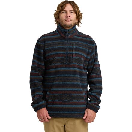 Billabong - Boundary Mock Neck Sweater - Men's - Dark Stone