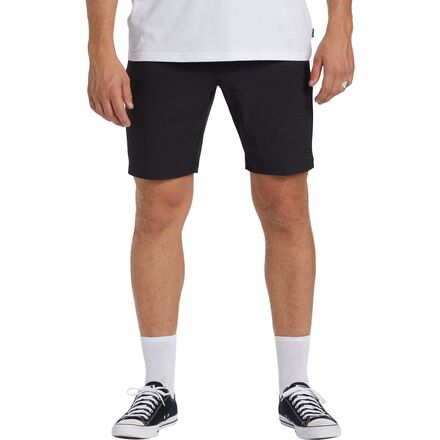 Billabong - Crossfire Slub Mid Short - Men's - Black