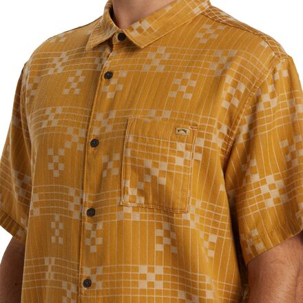 Billabong - Sundays Jacquard Short-Sleeve Shirt - Men's