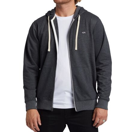 Billabong - All Day Full-Zip Hoodie - Men's - Black Heather