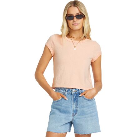 Daily T-Shirt Short-Sleeve Knit Top - Women's
