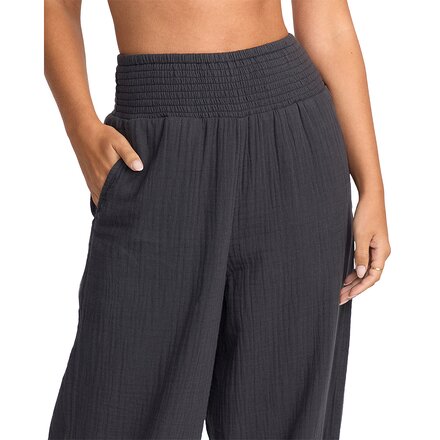Billabong - New Waves Gauze Elastic Pant - Women's