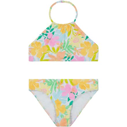 Sweet Aloha Rev Bikini Set - Girls'