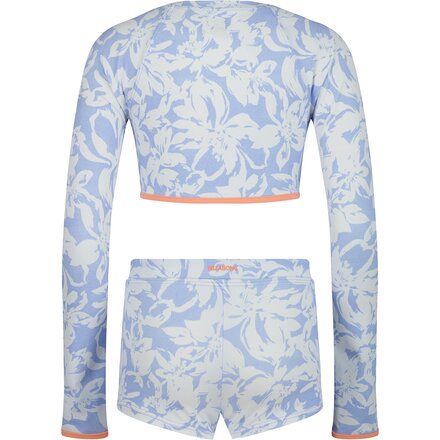 Billabong - Come On Now Cropped Rashguard 2-Piece Swim Set - Girls'