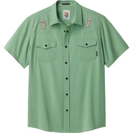 Dissident Western Snap Front Button Up Shirt - Men's