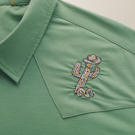 Baja Llama - Dissident Western Snap Front Button Up Shirt - Men's
