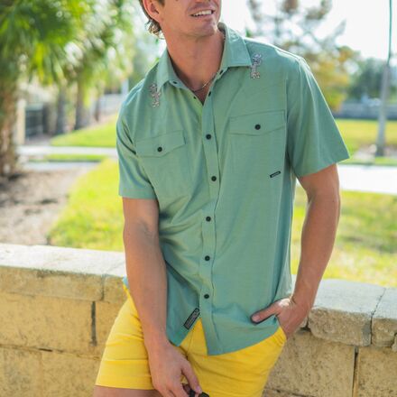 Baja Llama - Dissident Western Snap Front Button Up Shirt - Men's