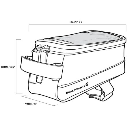 Blackburn - Local Plus Top Tube Bag