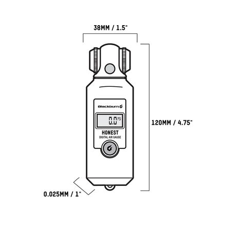 Blackburn - Honest Digital Pressure Gauge