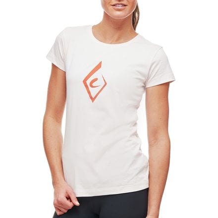 Black Diamond - Brushstroke Short-Sleeve T-Shirt - Women's - Sea Salt