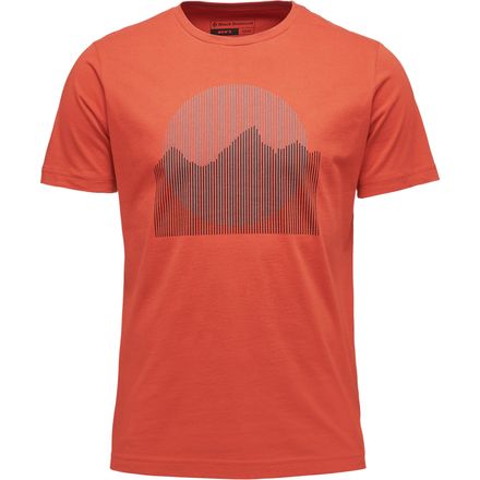 Black Diamond - Landscape T-Shirt - Short-Sleeve - Men's - Rust
