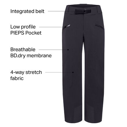 Black Diamond - Recon Stretch Ski Pant - Men's