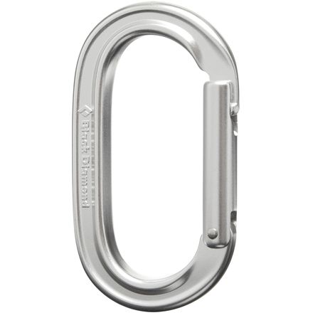 Black Diamond - Oval Keylock Carabiner