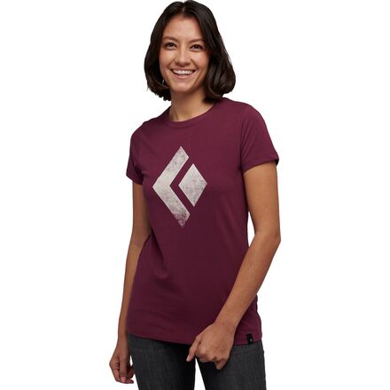 Black Diamond - Chalked Up Tee - Women's - Blackberry
