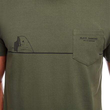 Black Diamond - Half Dome Pocket Short-Sleeve T-Shirt - Men's