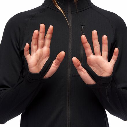 Black Diamond - Coefficient Fleece Hooded Jacket - Women's