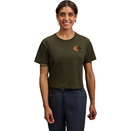 Faded Crop T-Shirt - Women's