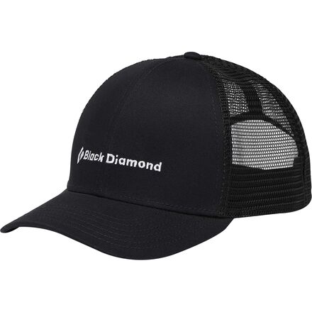 Black Diamond - BD Trucker Hat - Black/Black/BD Wordmark