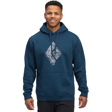 Engineered Diamond Pullover Hoodie - Men's