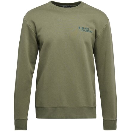 Black Diamond - Mini Stacked Crewneck Sweatshirt - Men's