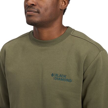 Black Diamond - Mini Stacked Crewneck Sweatshirt - Men's