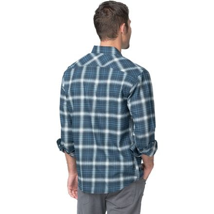 Basin and Range - Woodside Hombre Midweight Quick-Dry Flannel Shirt - Men's