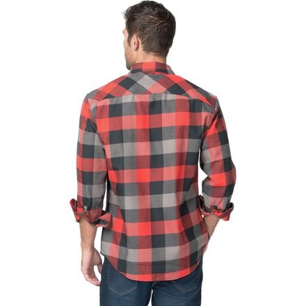 Basin and Range - Woodside Buffalo Plaid Midweight Quick-Dry Flannel Shirt 