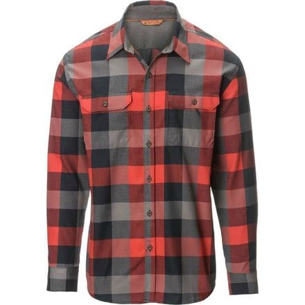 Basin and Range - Woodside Buffalo Plaid Midweight Quick-Dry Flannel Shirt 