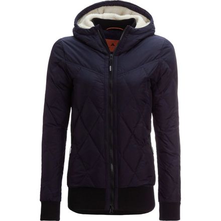 Basin and Range - Quincy Hooded Down Bomber Jacket - Women's