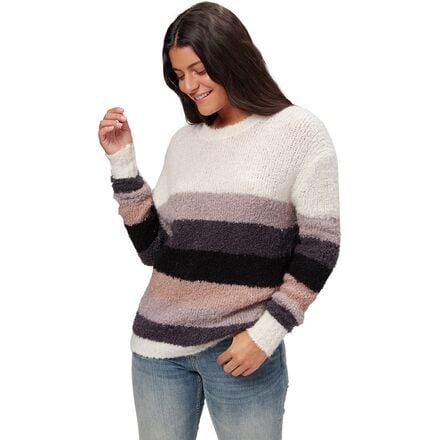Basin and Range - Stripe Sweater - Women's - Black/Grey Stripe Combo