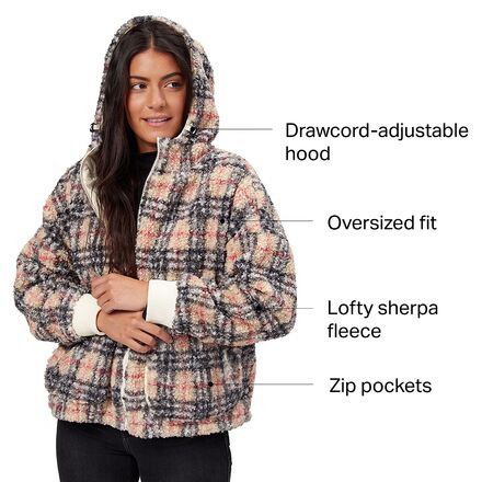 Basin and Range - Sherpa Hooded Jacket - Women's
