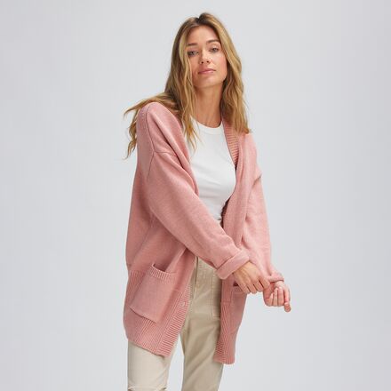 Basin and Range - Cotton Cardigan - Past Season - Women's - Misty Rose