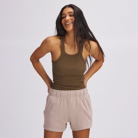 Basin and Range - Scoop Neck Tank Top - Women's - Army