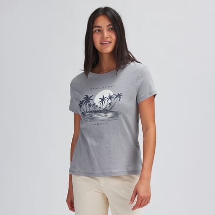 Basin and Range - x Habilis Supply Co Hanalei Bay Graphic T-Shirt - Women's - Ultimate Grey
