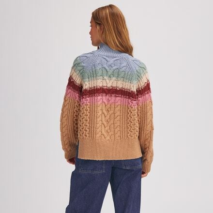 Basin and Range - Ombre Turtleneck Sweater - Women's