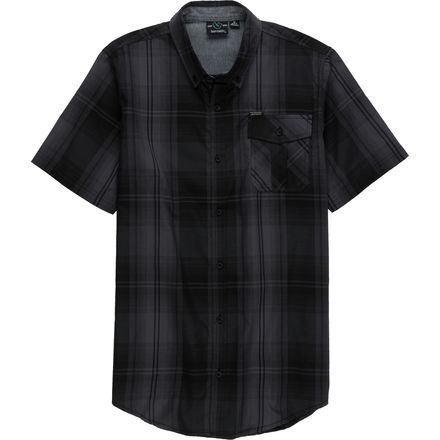 Burnside - Plaid Button-Down Short-Sleeve Shirt - Men's