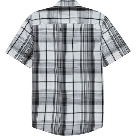 Burnside - Short-Sleeve Button-Down Plaid Shirt - Men's