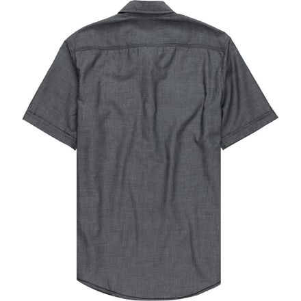 Burnside - Solid Double Chest Pocket Button-Down Shirt - Men's