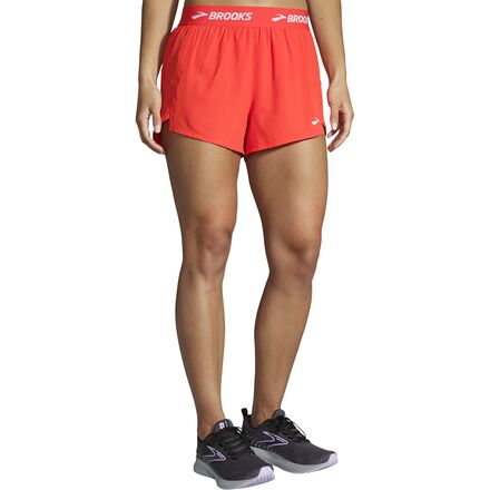 Brooks - Chaser 3in Running Short - Women's - Jamberry/Violet Dash/Brooks