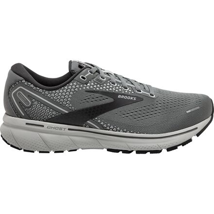 Brooks - Ghost 14 Wide Running Shoe - Men's - Grey/Alloy/Oyster