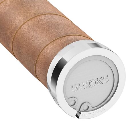 Brooks - Slender Leather Grips Aged Leather