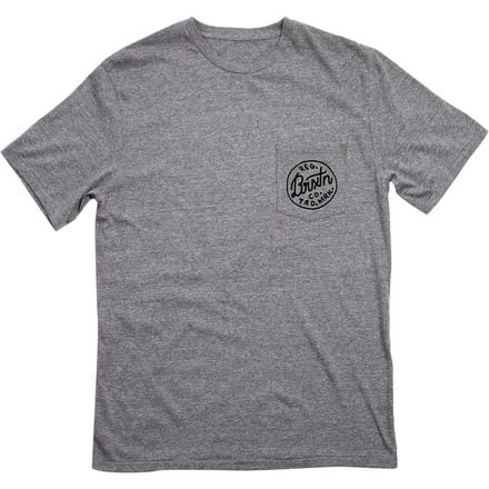 Brixton - Reel Premium Pocket T-Shirt  - Men's