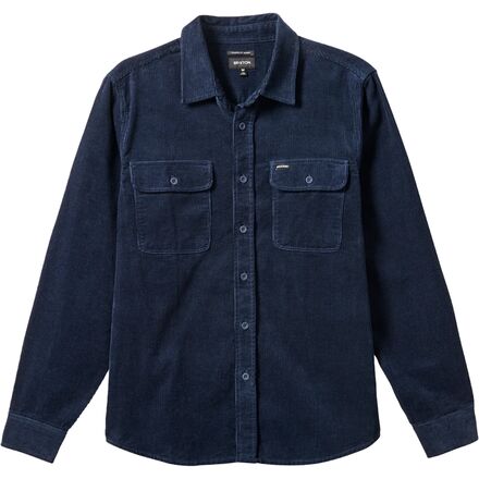 Brixton - Bowery Corduroy Long-Sleeve Flannel Shirt - Men's