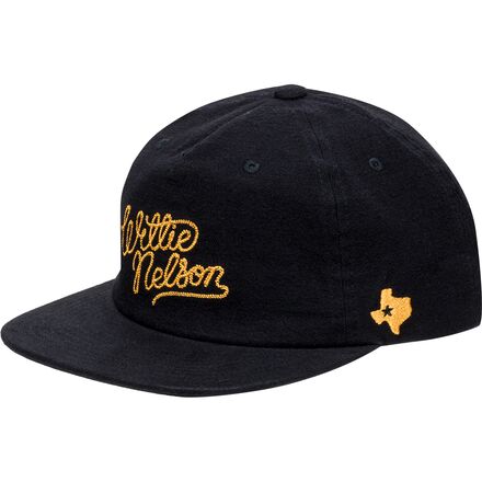 Brixton - Willie Nelson MP Snapback - Black/Black