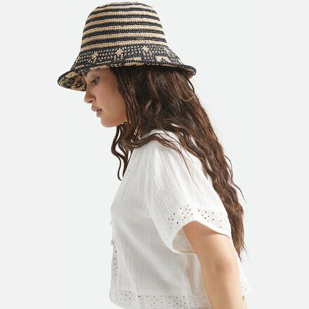 Brixton - Redding Packable Straw Bucket Hat