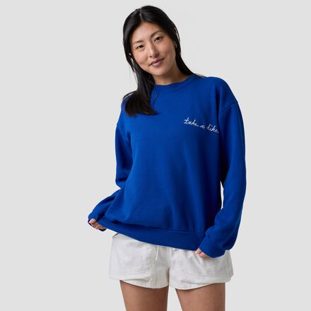 Take A Hike Chainstitch Sweatshirt - Women's