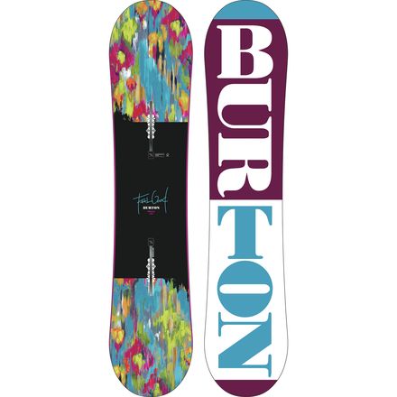 Burton - Feelgood Smalls Flying V Snowboard - Girls'
