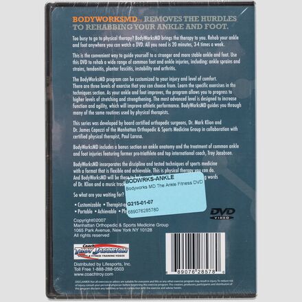 Bodyworks - MD The Ankle Fitness Dvd