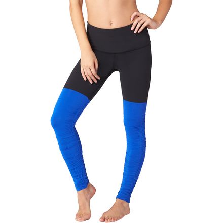 Beyond Yoga - Sleek Stripe High Waist Legwarmer Leggings - Women's