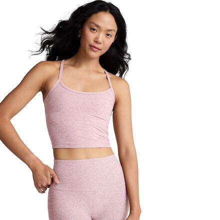 Spacedye Slim Racerback Cropped Tank Top - Women's